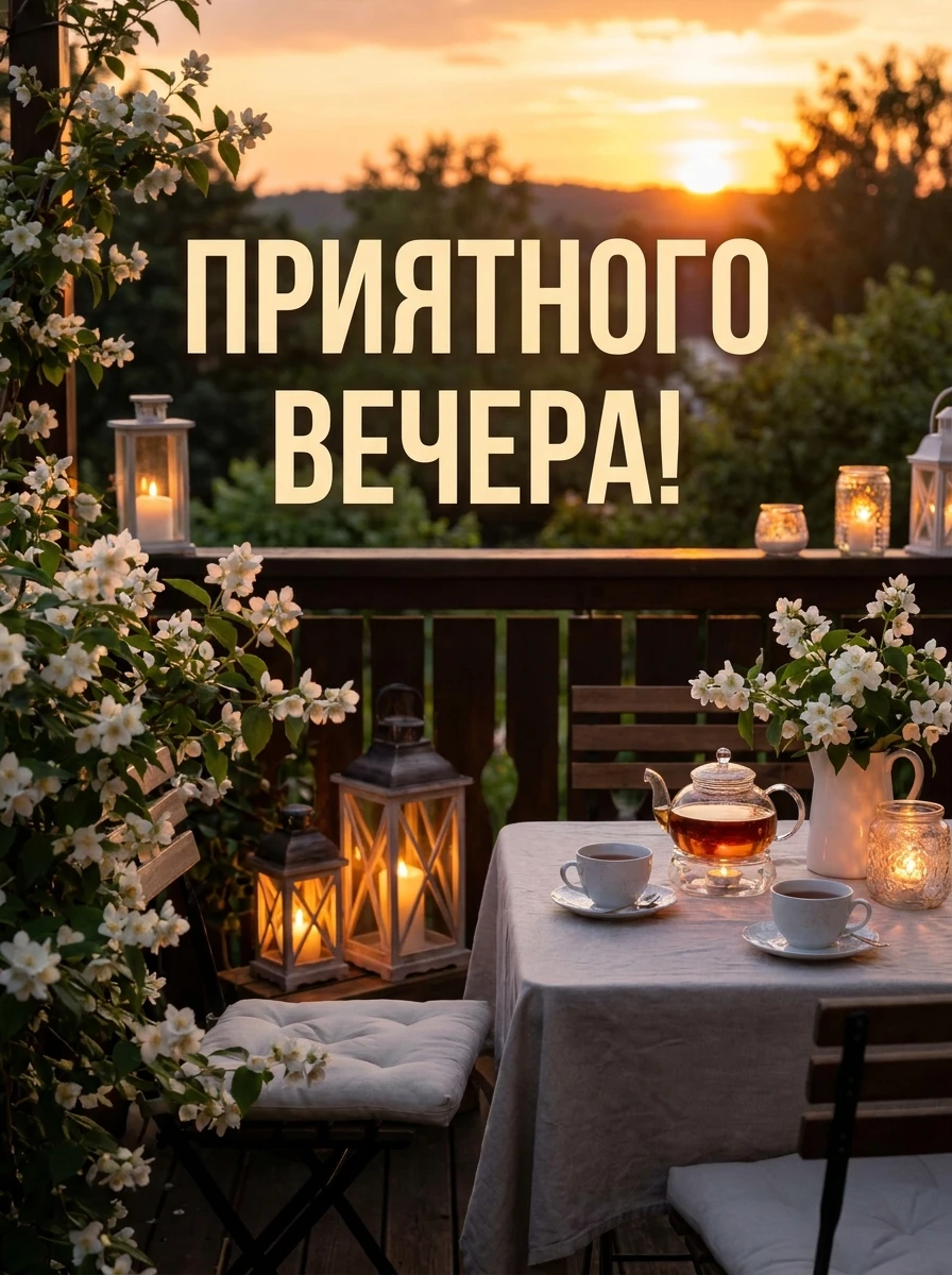 Приятного вечера!