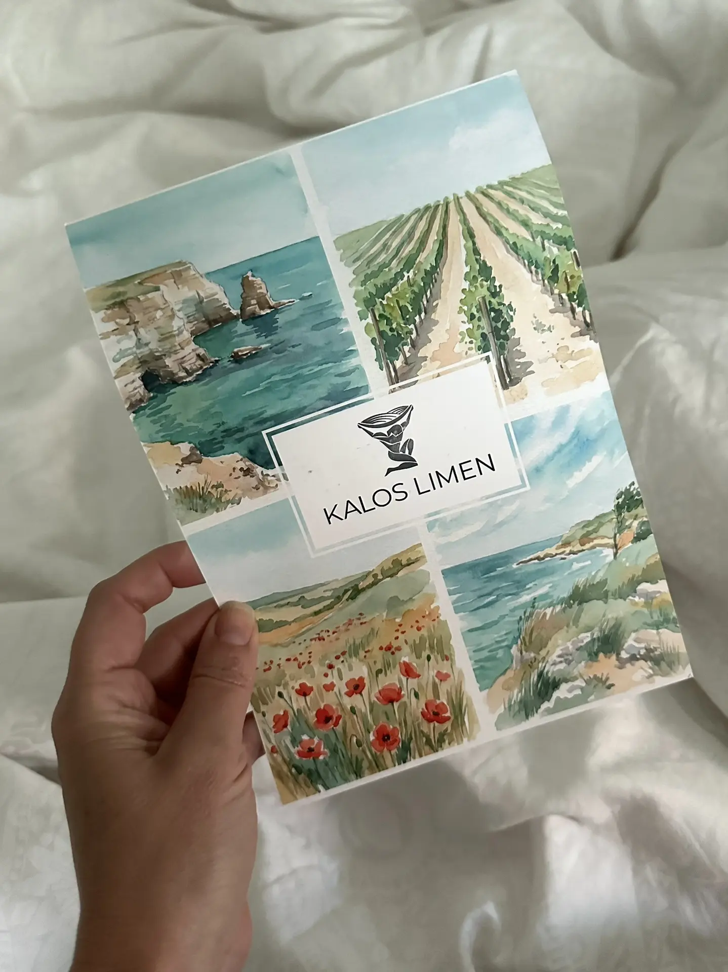 Вот и до меня доехала красота от Kalos Limen.