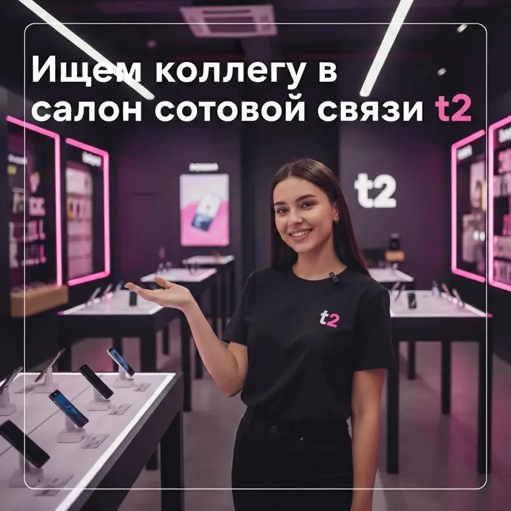 📲 Работа у партнера t2 в Магадане: стань проводником в мир технологий!