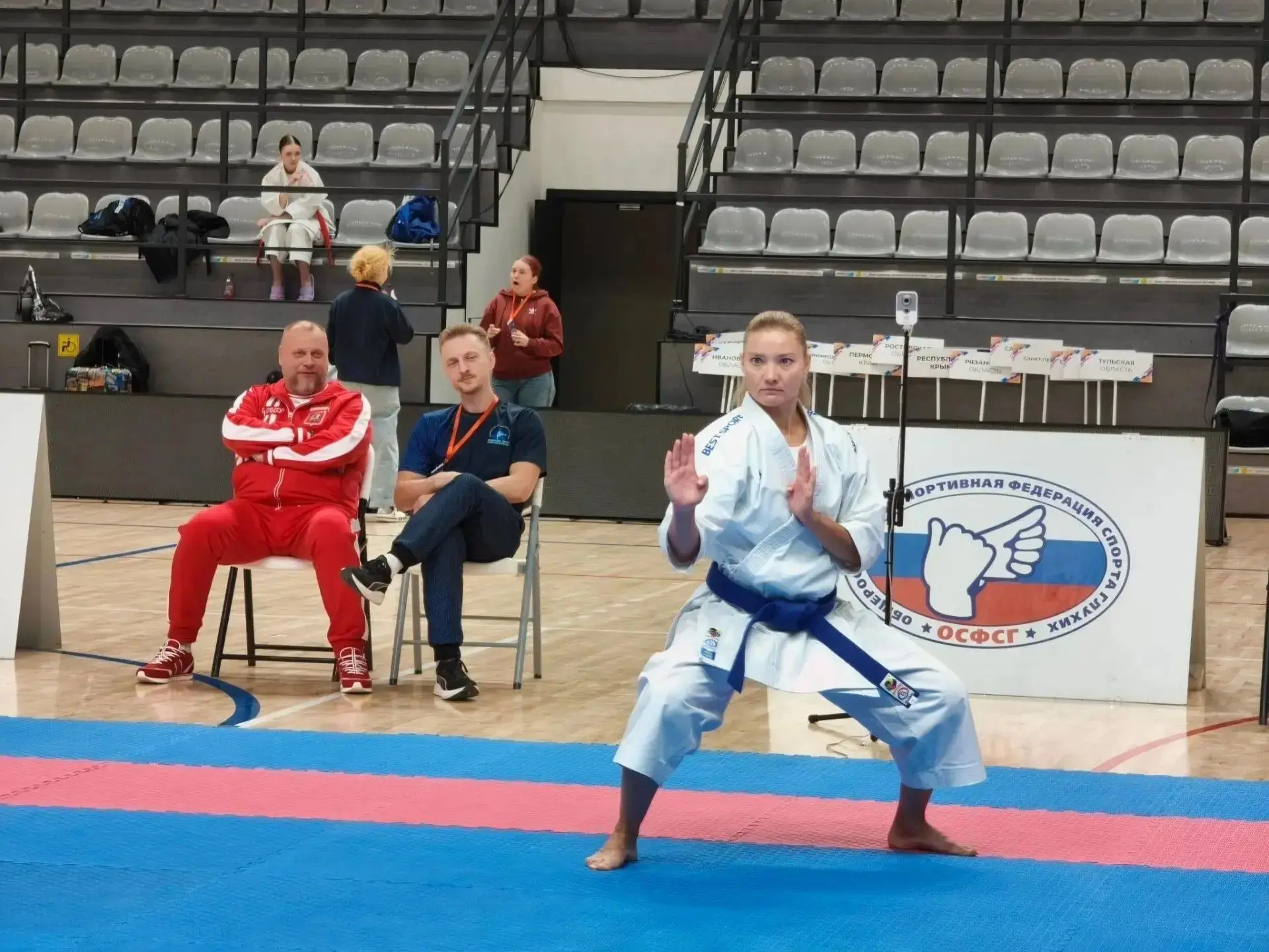 🥋 В Туле проходит чемпионат России по карате среди спортсменов с нарушением слуха