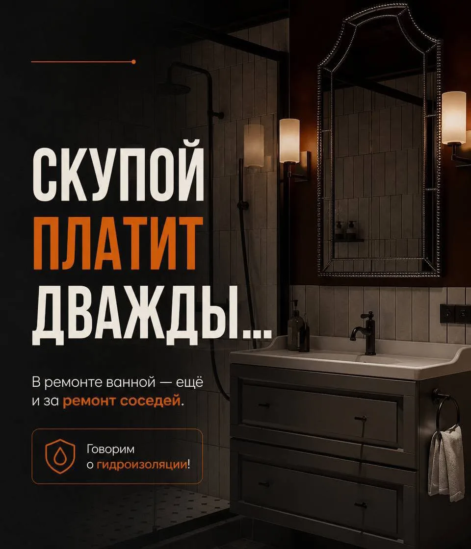 Экономия на гидроизоляции — это тот случай, когда маленькая выгода сегодня может обернуться большими