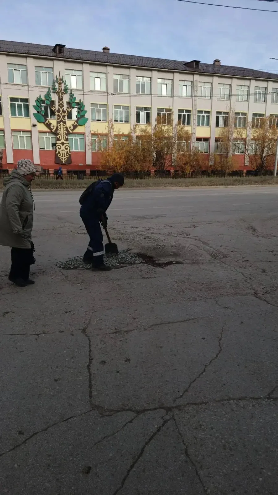 По обращениям жителей — ямы устранены
