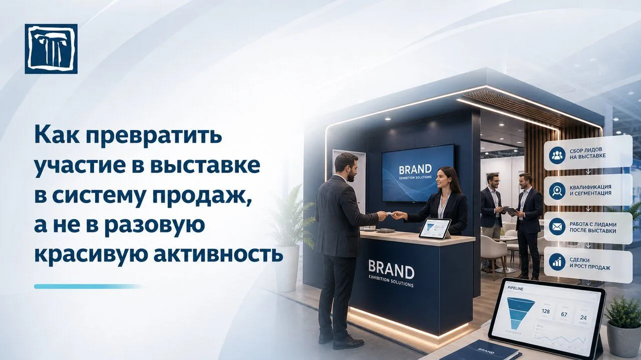 Как превратить участие в выставке в систему продаж