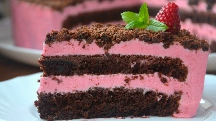 МУССОВЫЙ ТОРТ "МАЛИНОВОЕ ОБЛАКО"
💗💗💗💗💗💗💗💗💗💗

Нам понадобится:
Для коржей:

✅ Сметана 15-20