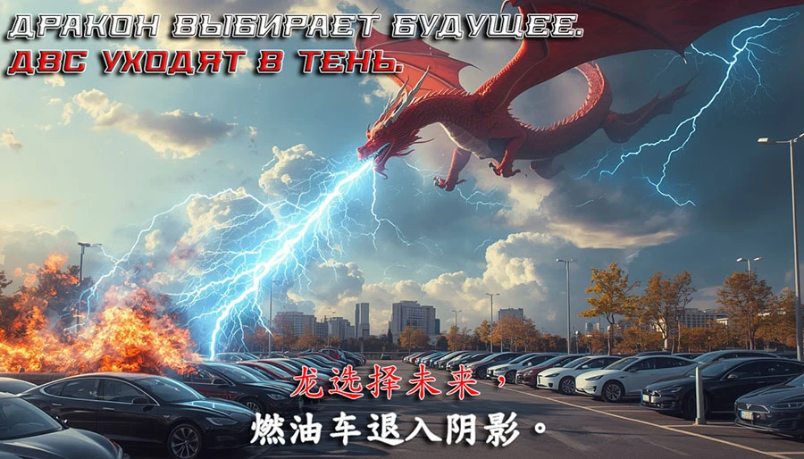 Китай во втором квартале 2026: ДВС отступают, NEV наступают, а экспорт бьёт рекорды.

Пока российски