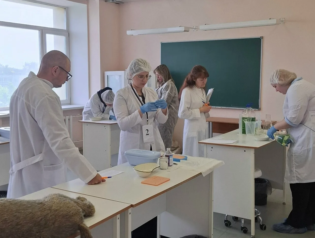Демонстрационный экзамен по "Ветеринарии" отделение СПО.

Вчера студенты 4 курса специальности "Вете