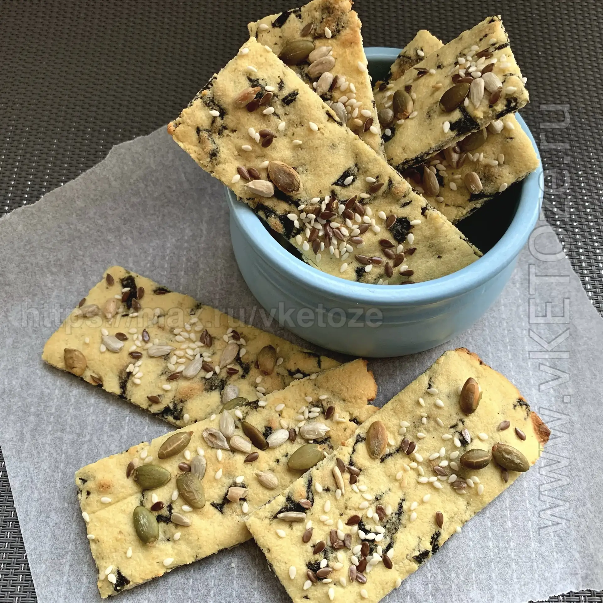 ХЛЕБЦЫ кокосовые с нори 🍃🥥
