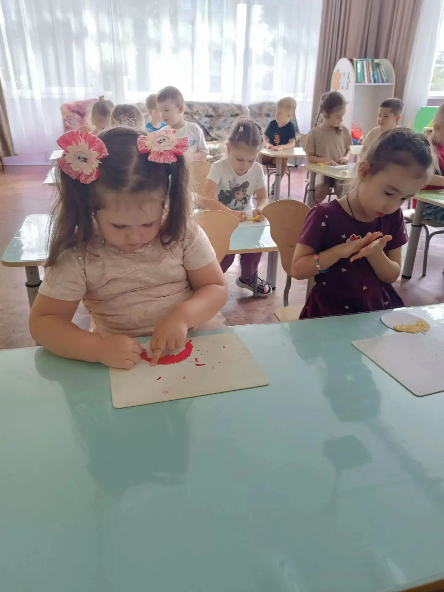 Наши ребята со старшей группы № 12 в преддверии светлого праздника — Яблочного Спаса — ...