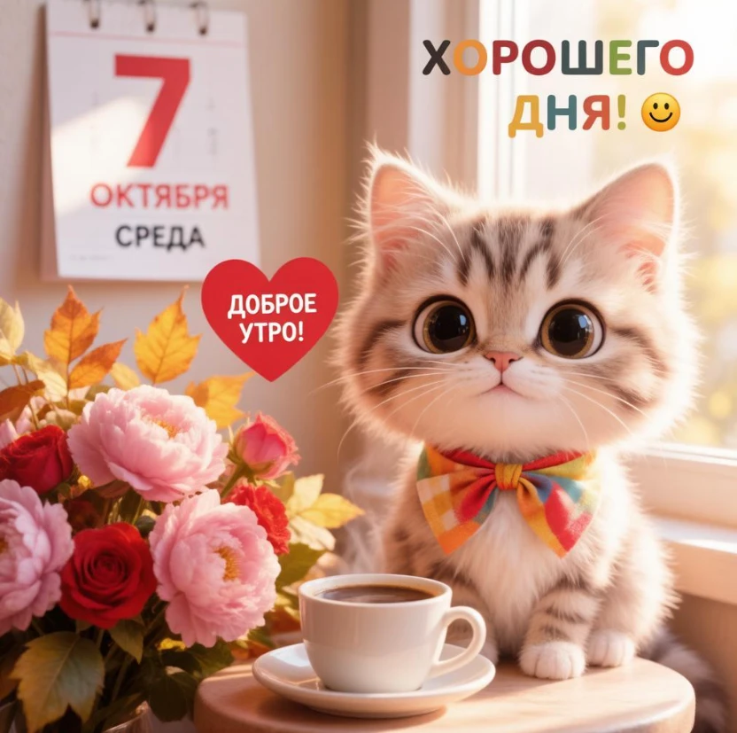 Доброе утро! 🌸❤😊