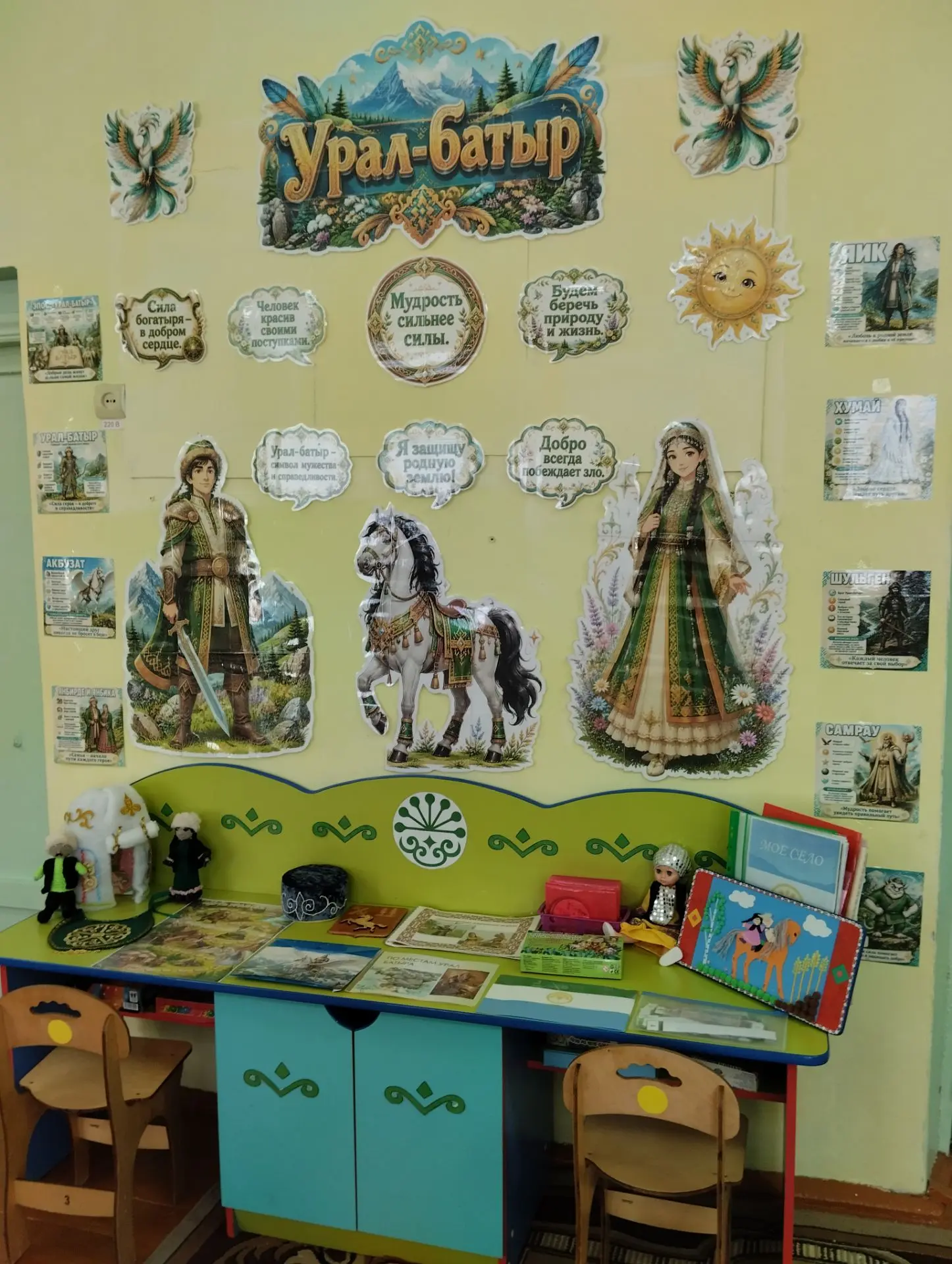 В нашем детском саду оживает башкирский эпос «Урал-батыр»! 🐎🗻🌾
