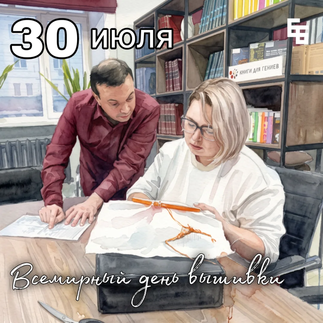 🎉 Сегодня Всемирный день вышивки! 🎉