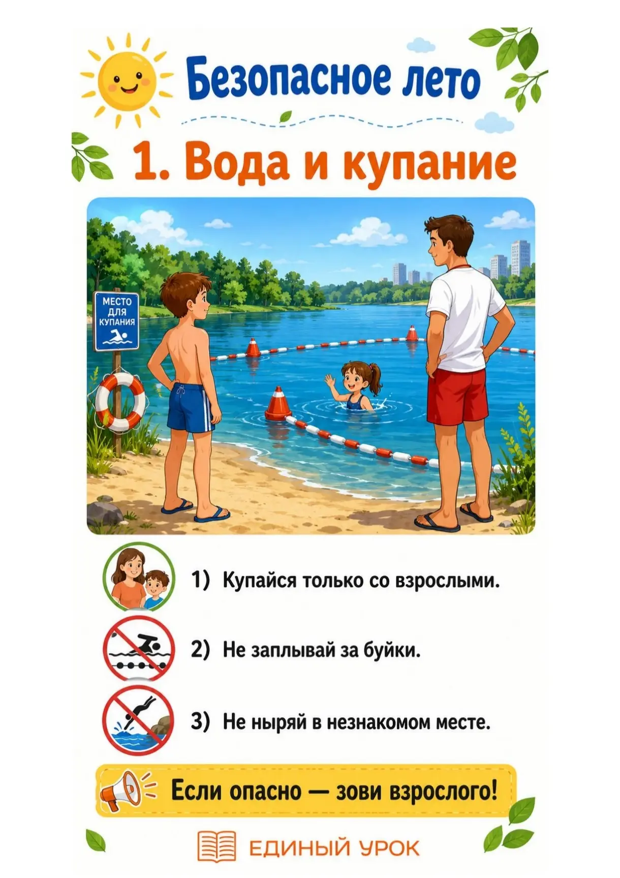 Мои безопасные каникулы!
Подробнее в карточках!