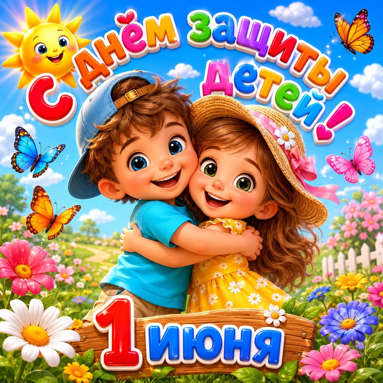 С Днем защиты детей! 🎈🎈🎈 Пусть наши дети как можно дольше остаются детьми. Беззаботн...