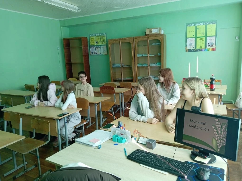 Викторина "Весенний калейдоскоп" в 6г классе.