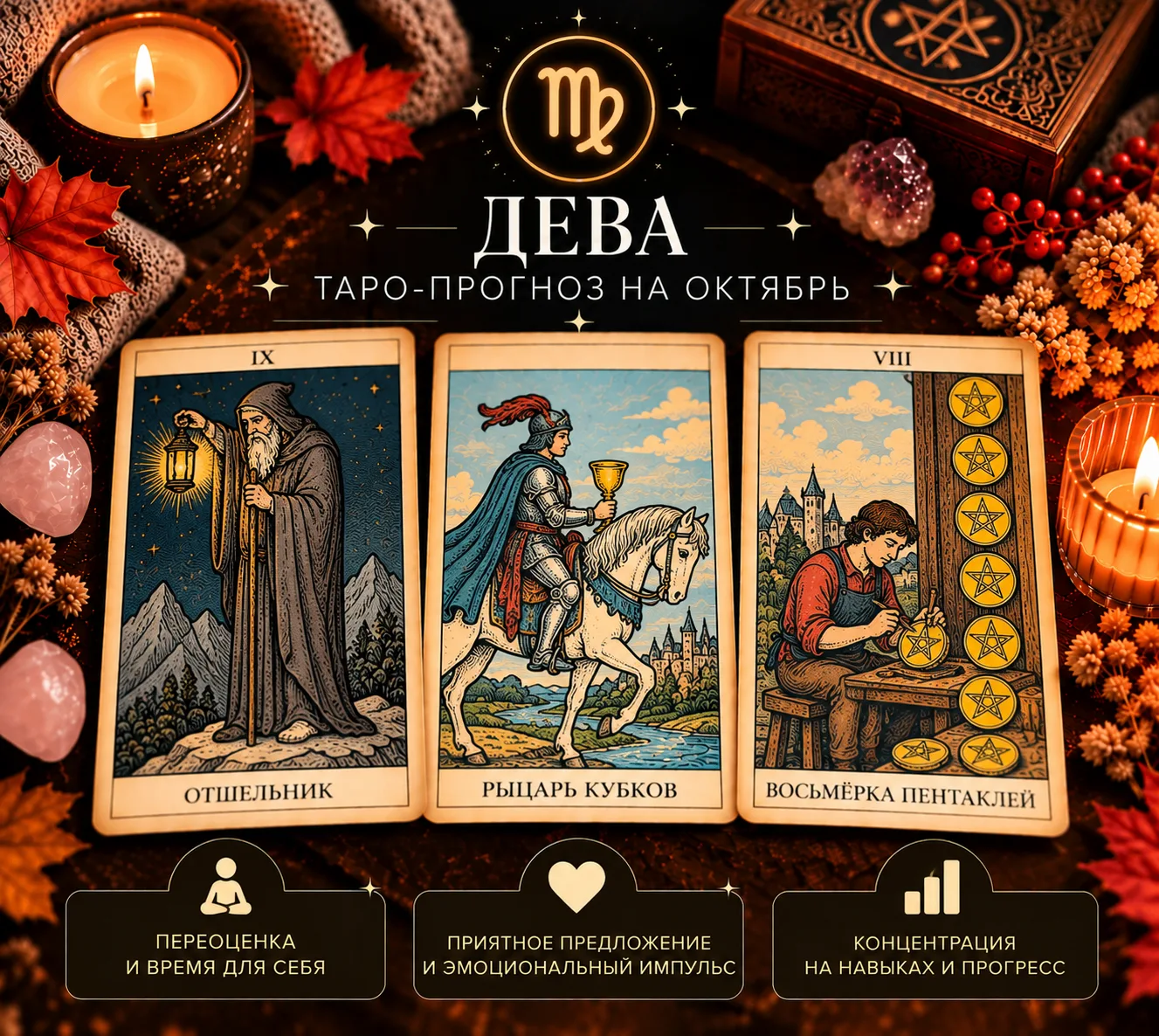 ♍ ДЕВА — что ждёт вас в октябре? 🔮
