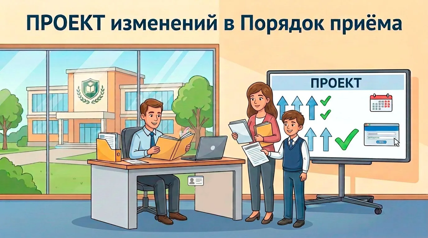 Минпросвещения подготовило изменения в порядок приема детей в школы