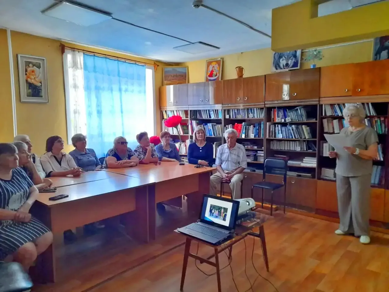 ✨ Замечательное и познавательное мероприятие прошло в Центральной районной библиотеке! Старшее покол