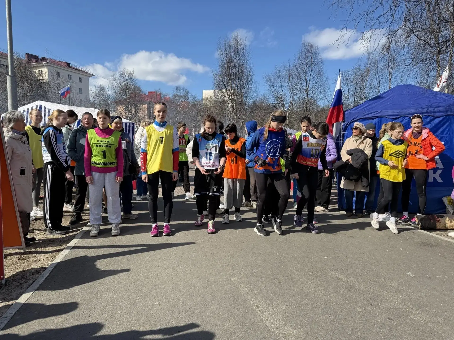 ⭐В День Победы в городском парке прошла легкоатлетическая эстафета. Это не просто соревнования, а да