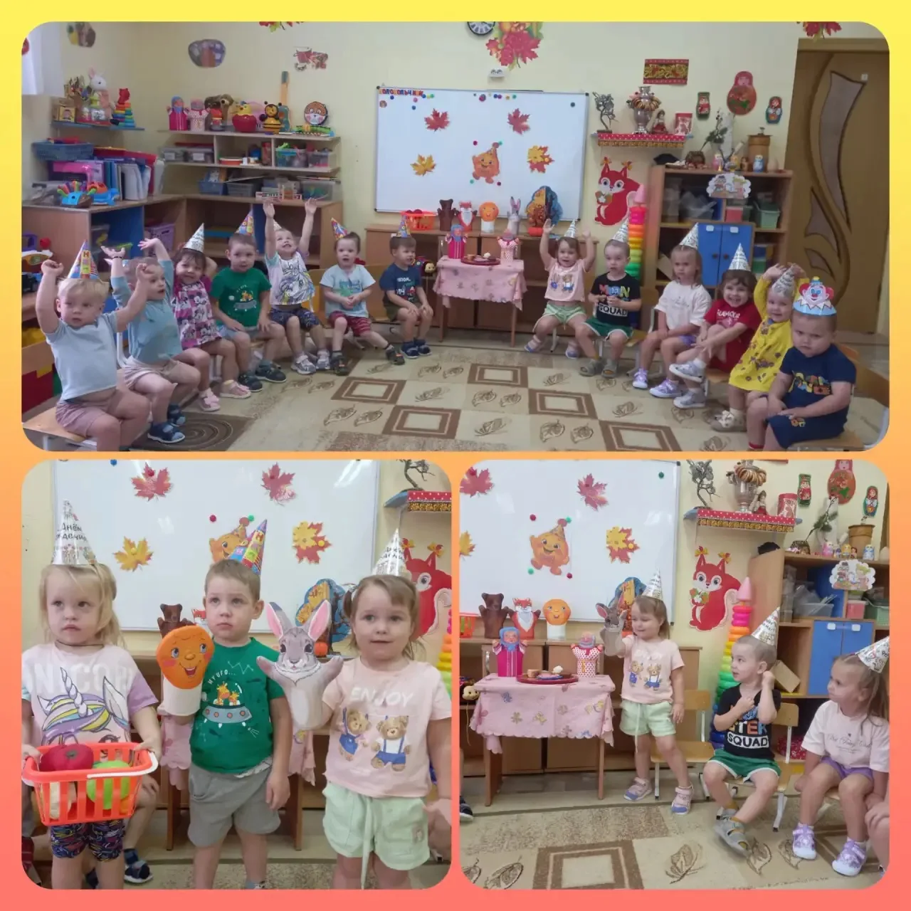 🎂 В первой младшей группе "Колокольчики" было по-настоящему сказочно! Отмечали День ро...