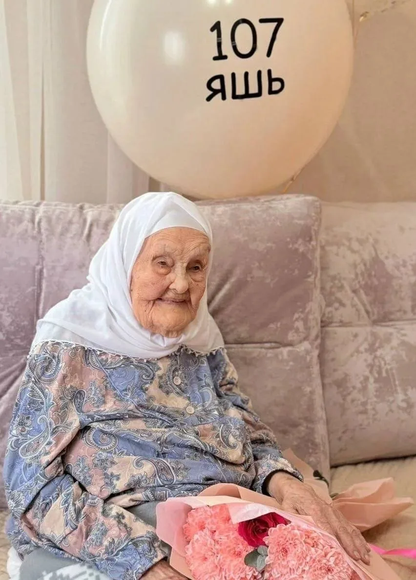 🎂 Самой пожилой жительнице Татарстана 107 лет