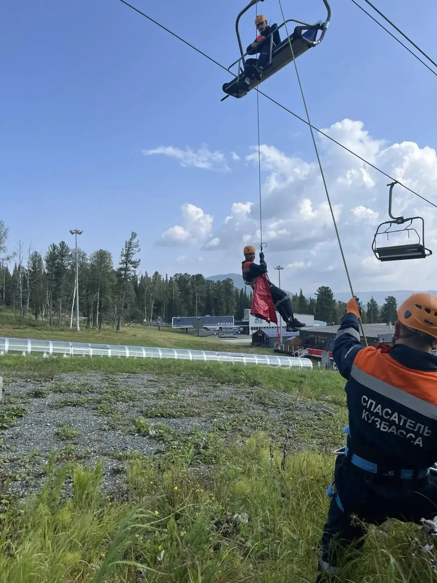 🚠 Спасатели Таштагольского поискового аварийно-спасательного отряда ГКУ «Агентство по ...
