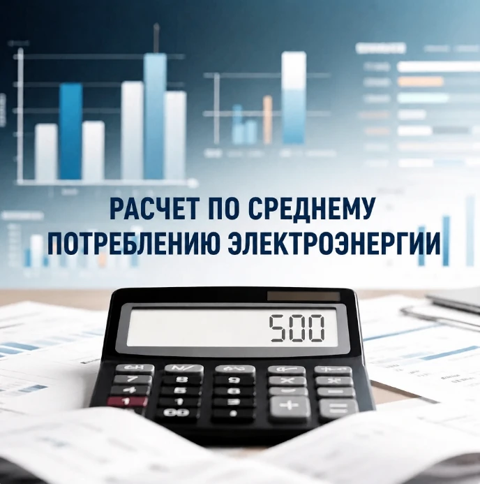 РАСЧЕТ ПО СРЕДНЕМУ ПОТРЕБЛЕНИЮ ЭЛЕКТРОЭНЕРГИИ 📊