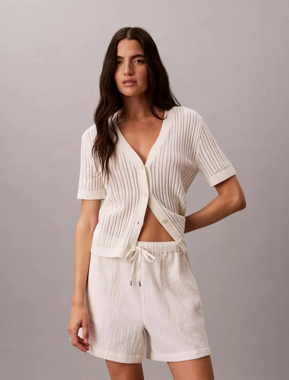 Женский кардиган от Calvin Klein 
Цена 4654 руб + вес 
Размеры XS, S, M, L, XL
Состав 100% хлопок
За