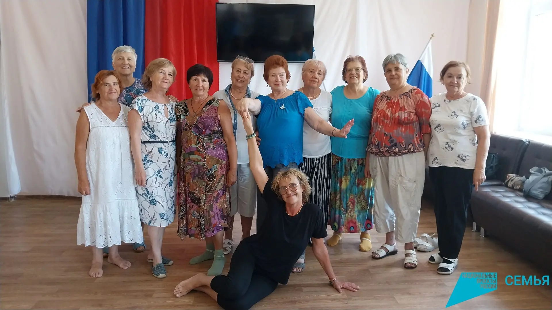 💃«Живые танцы» в феодосийском отделении «Активное долголетие»