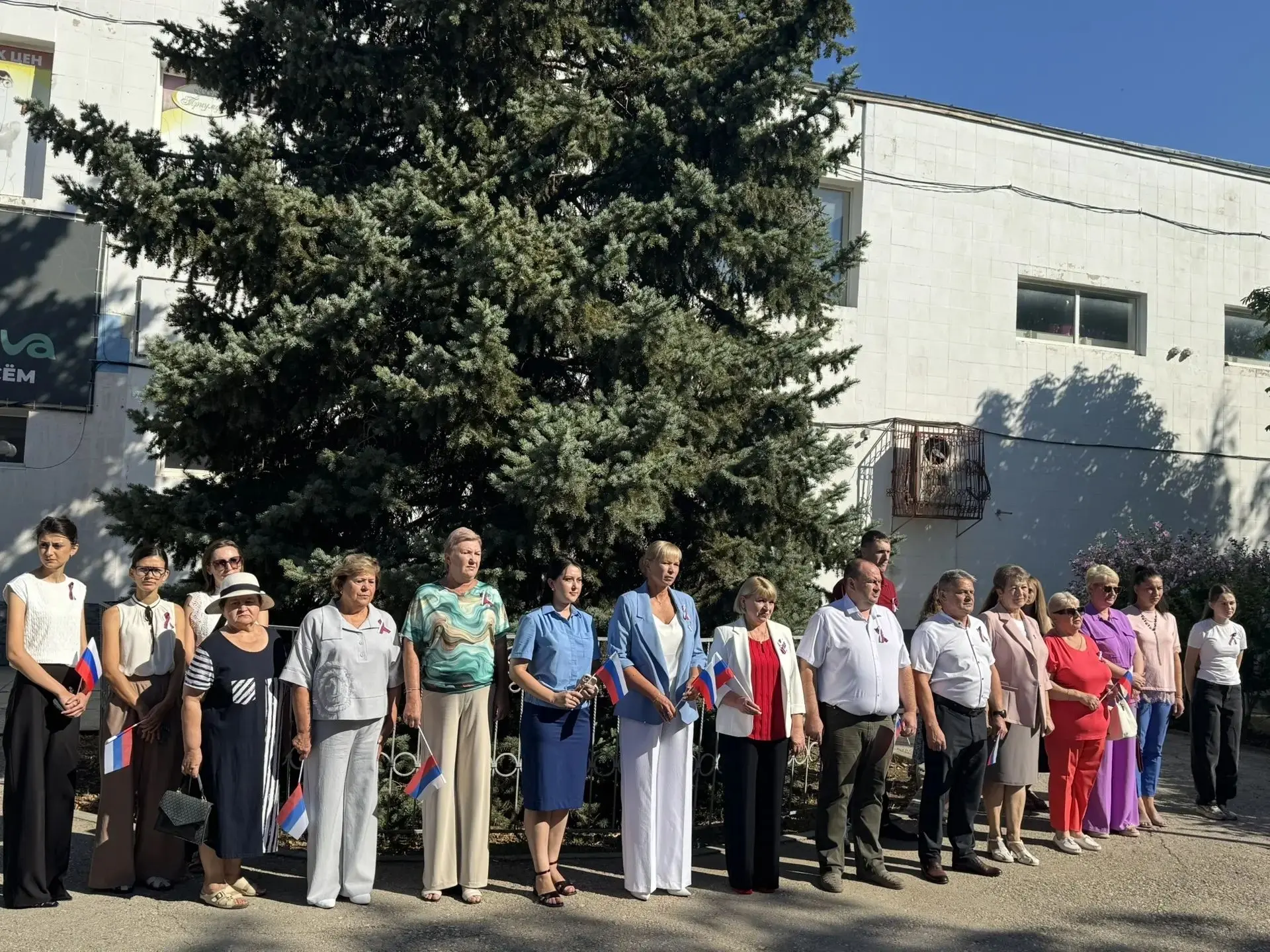 Сегодня в Первомайском районе Республики Крым проведены торжественные мероприятия, посв...