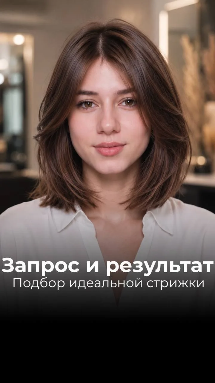 Перед стрижкой покажем, как Вы будете выглядеть после ✨