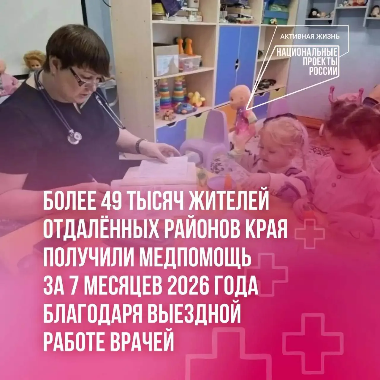 Демешин: Мобильные медицинские бригады совершили более 500 выездов в отдаленные районы края

За 7 ме