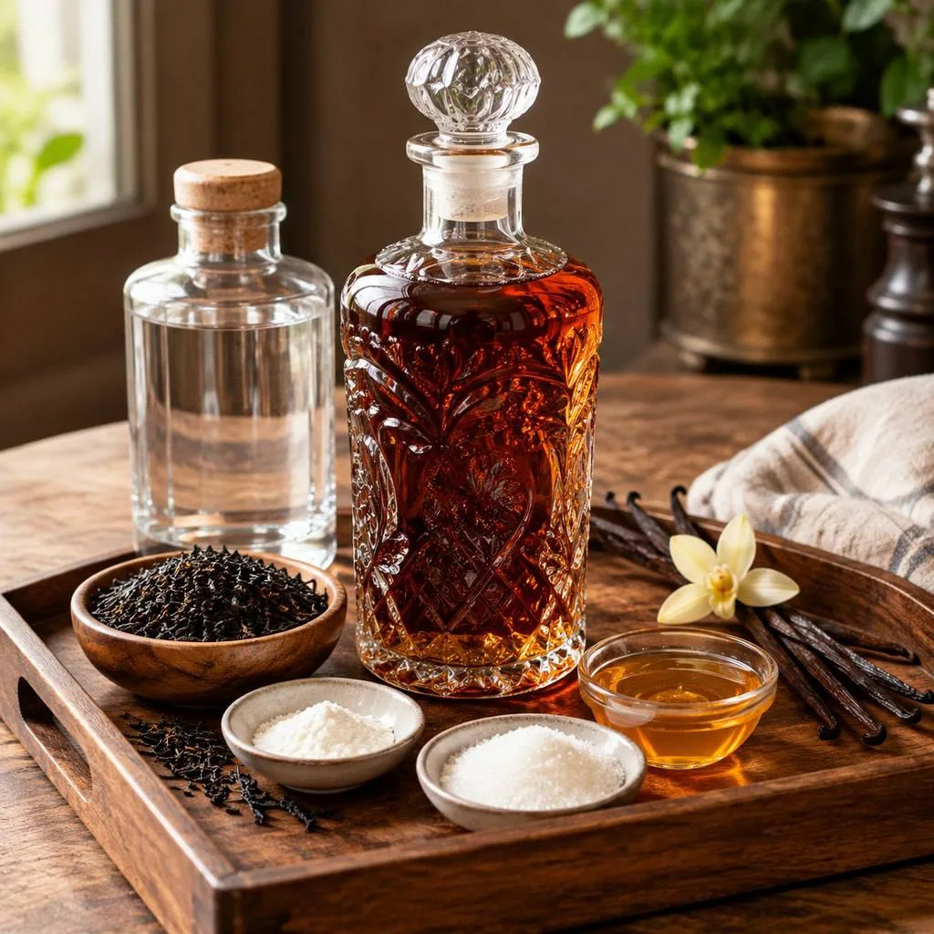 Чайная настойка с ванилью 🫖🌿🥃