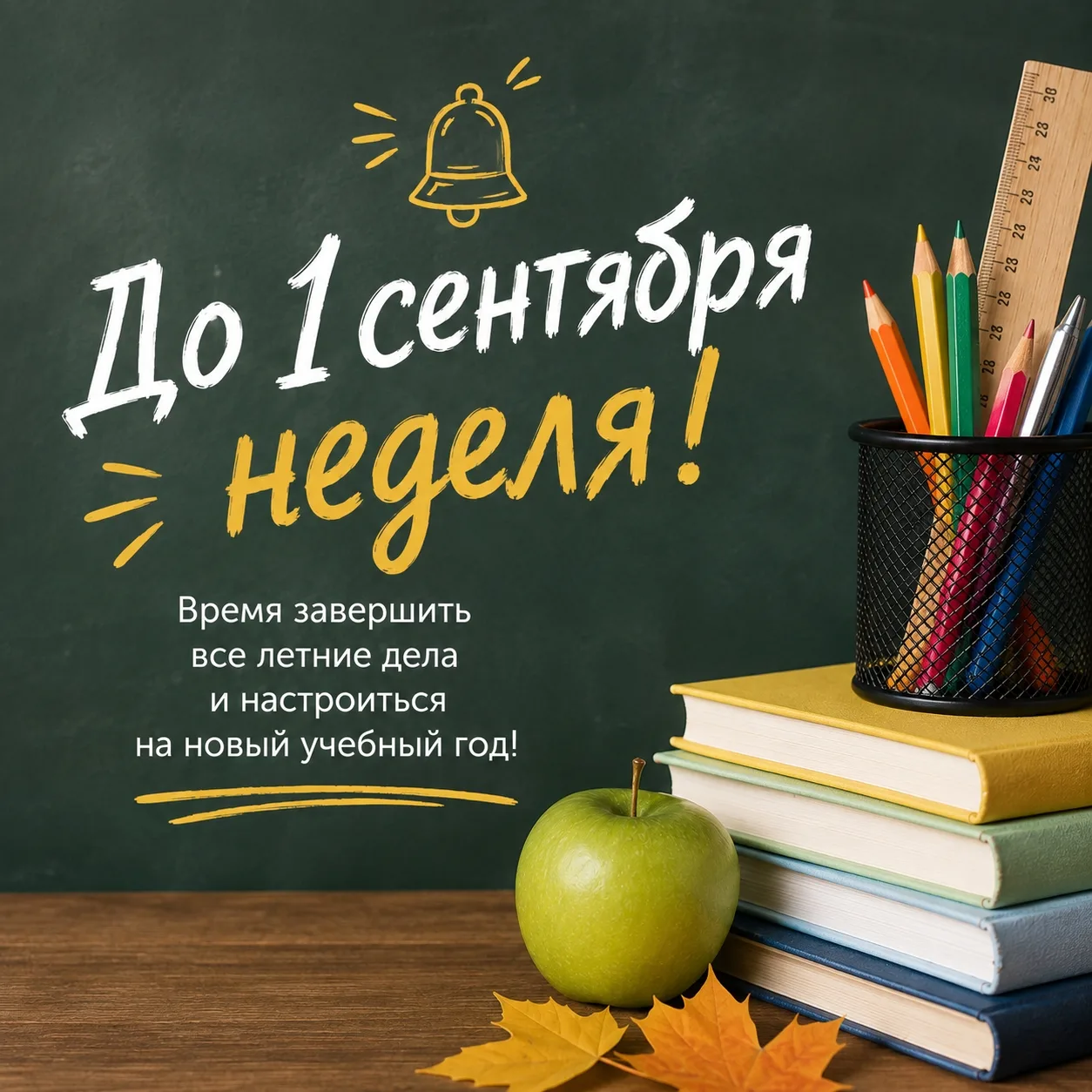 📚 До 1 сентября — всего неделя!