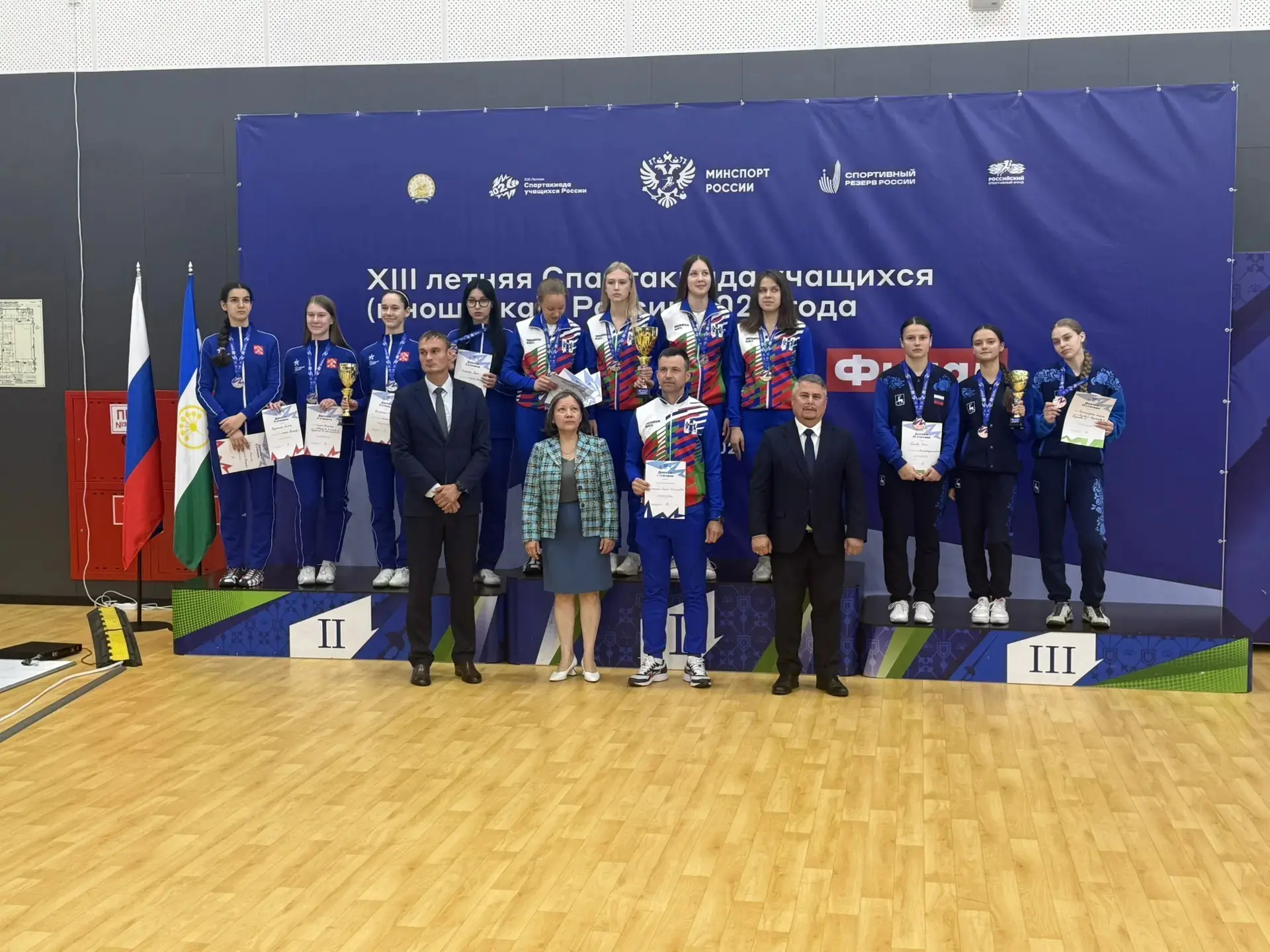 ХIII летняя Спартакиада учащихся (юношеская) России 2026г. Уфа 29.06.2026г.

"Бронзу" командного тур
