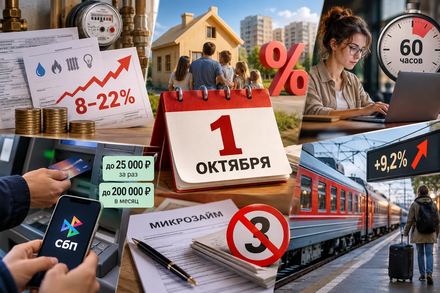 ❗️Что изменится в жизни россиян с 1 октября — главные нововведения уже вступили в силу