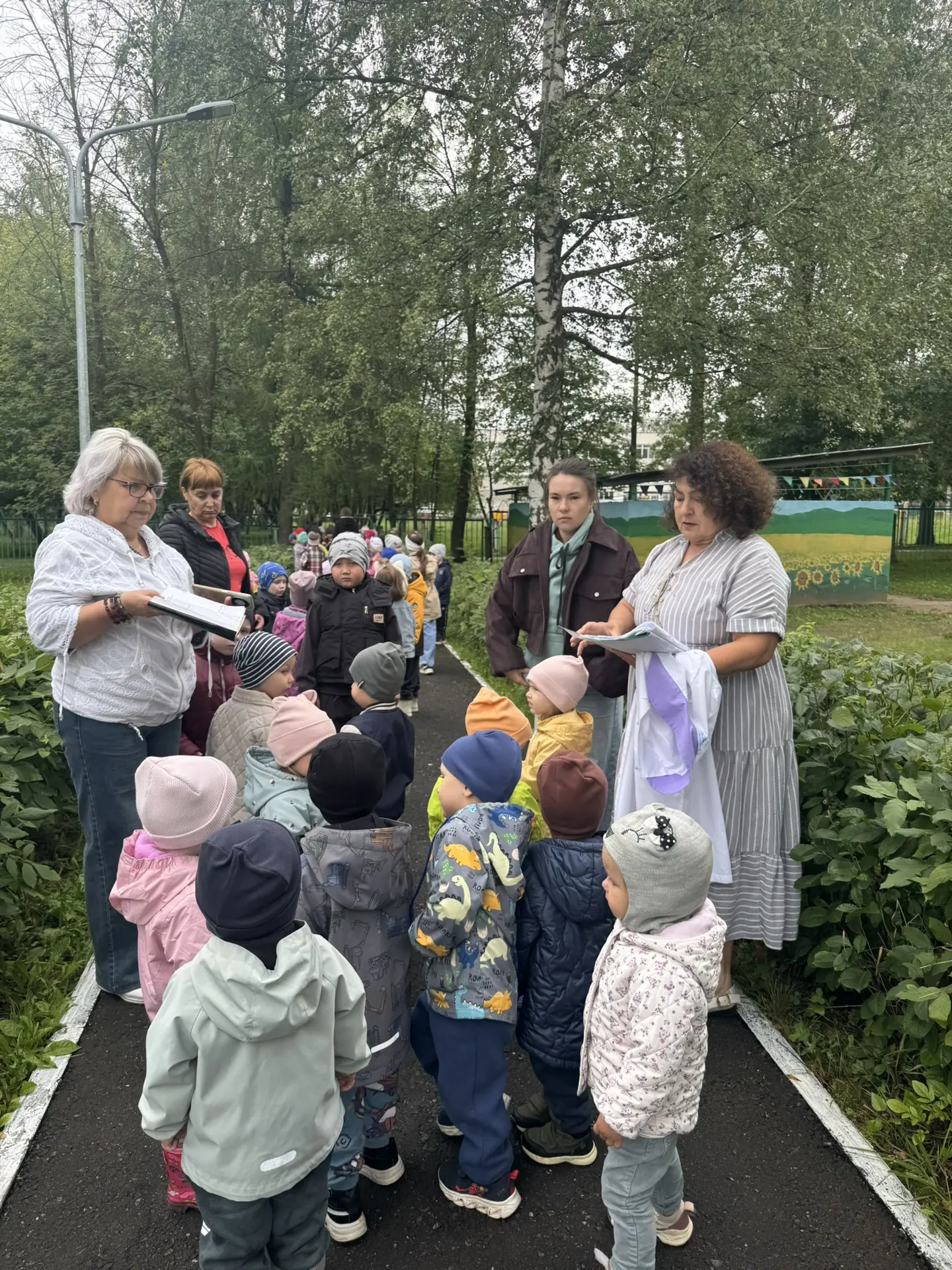 В детском саду прошли Всероссийские учения по отработке комплексного антитеррористическ...