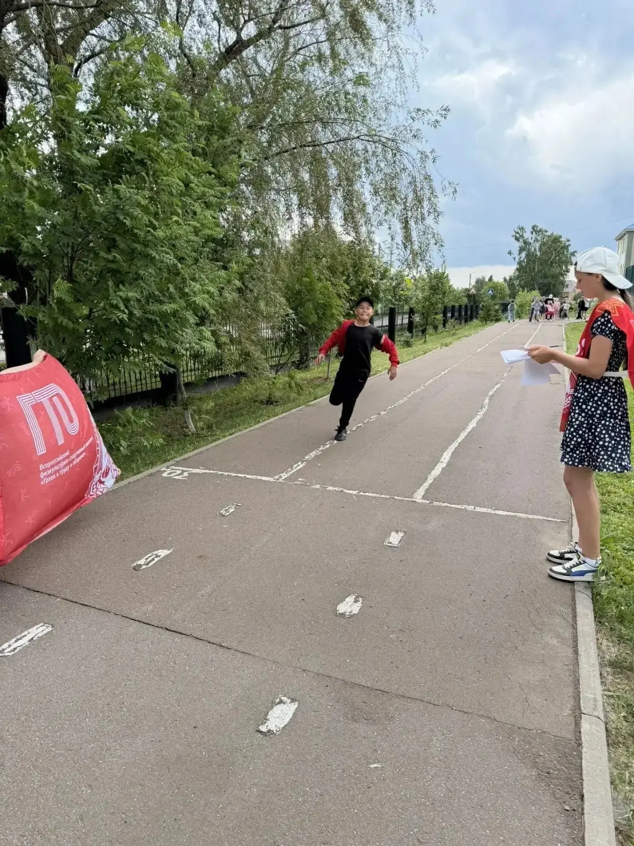 День ГТО прошел в пришкольном лагере СОШ № 3 «Ласточка» 
День ГТО (Готов к труду и обороне) в пришко