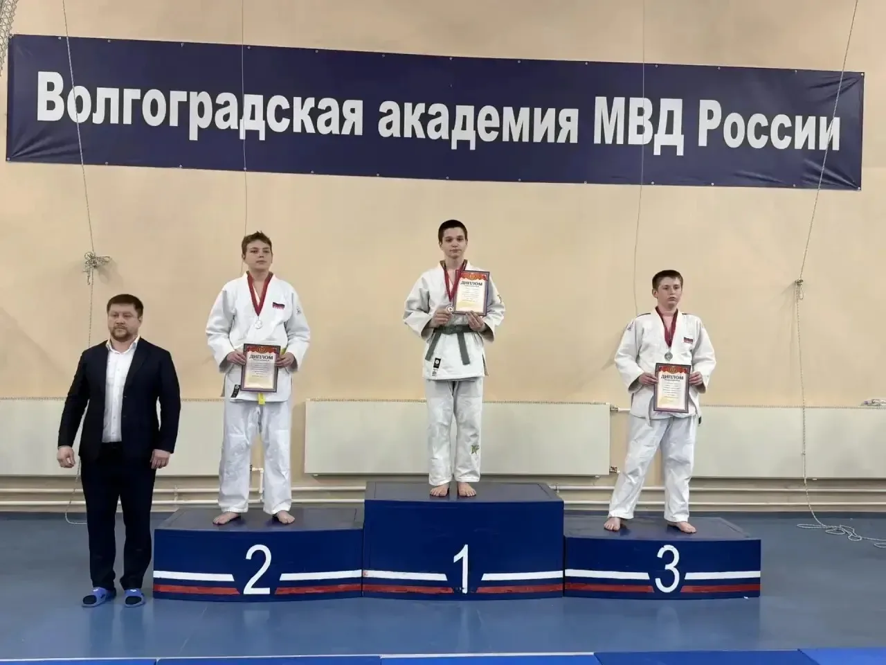 💪Наша гордость!  🥋5 апреля 2026г в Волгоградской Академии МВД России состоялись соревнования по дзюд
