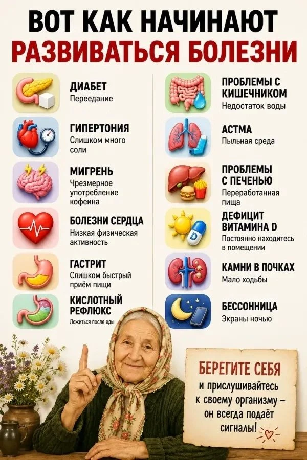 Как не пропустить первые звоночки опасных болезней