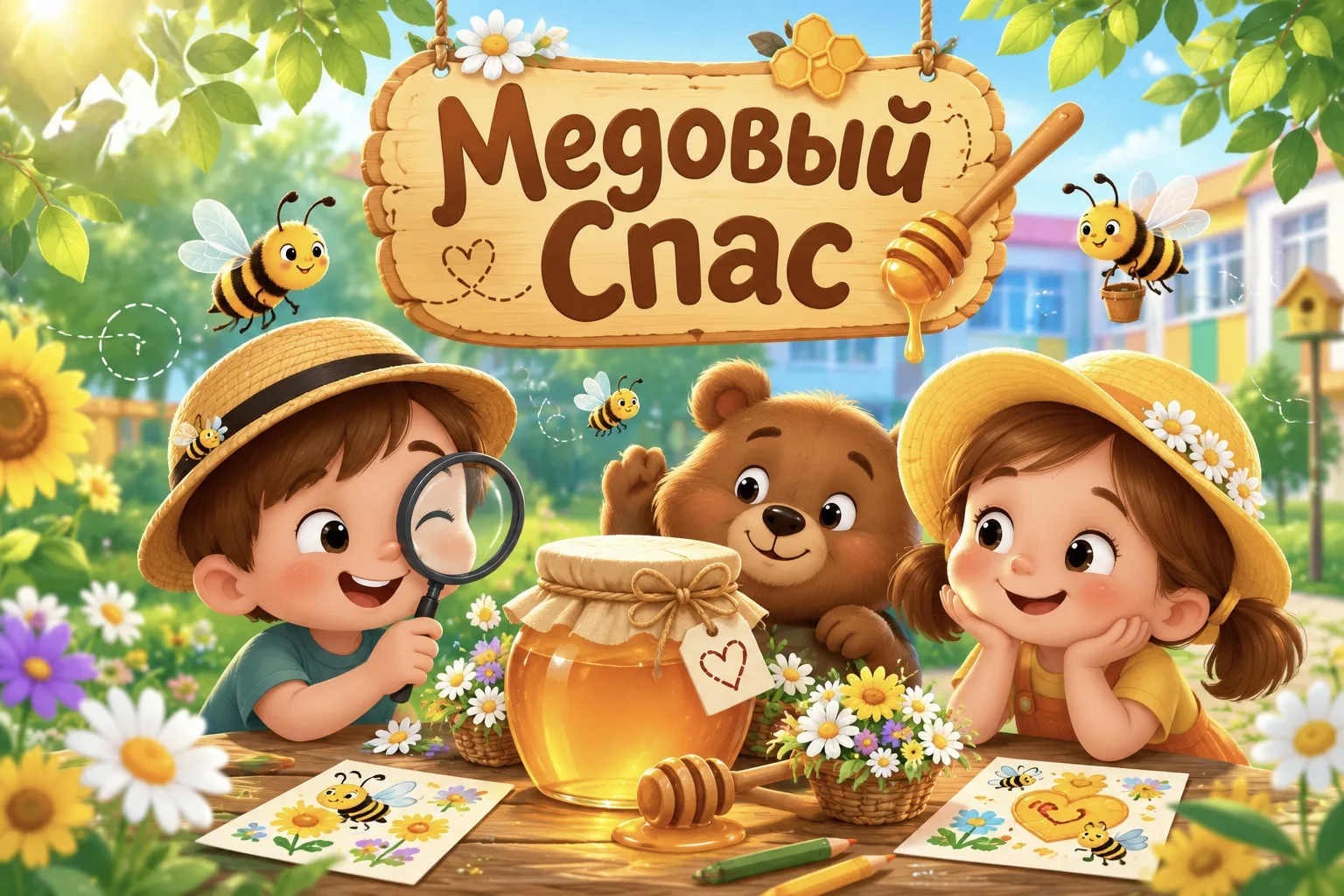 🎉 Медовый Спас в группе «Зёрнышки»! 🍯🐝