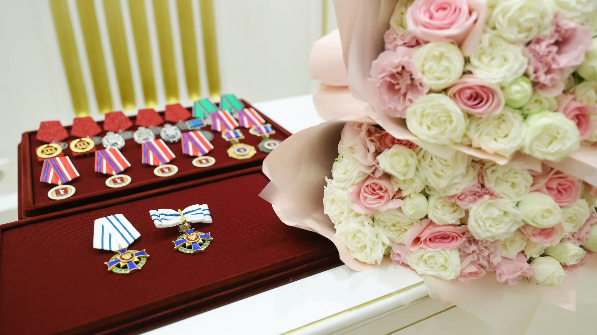 🎖 23 жителя Волгоградской области сегодня в зале Воинской и Трудовой Славы получили го...
