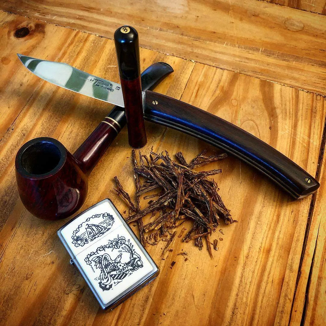 Zippo Scrimshaw & Pipe.