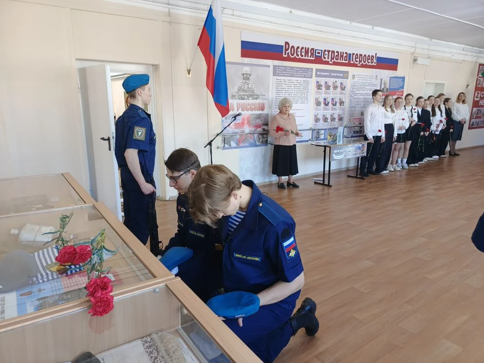 Сегодня, 11 марта 2026 года, мы провели памятную линейку в день четвертой годовщины гибели нашего вы
