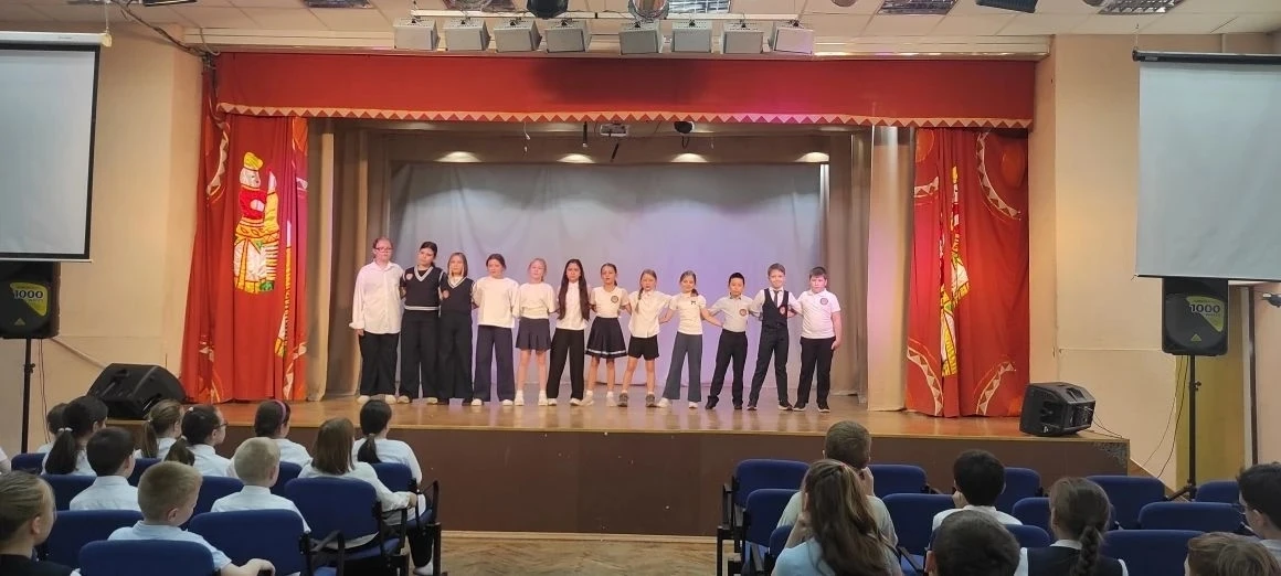 В СП Школа прошёл конкурс «Орлятской песни»! 🎶  В рамках празднования  Дня детских общественных орга