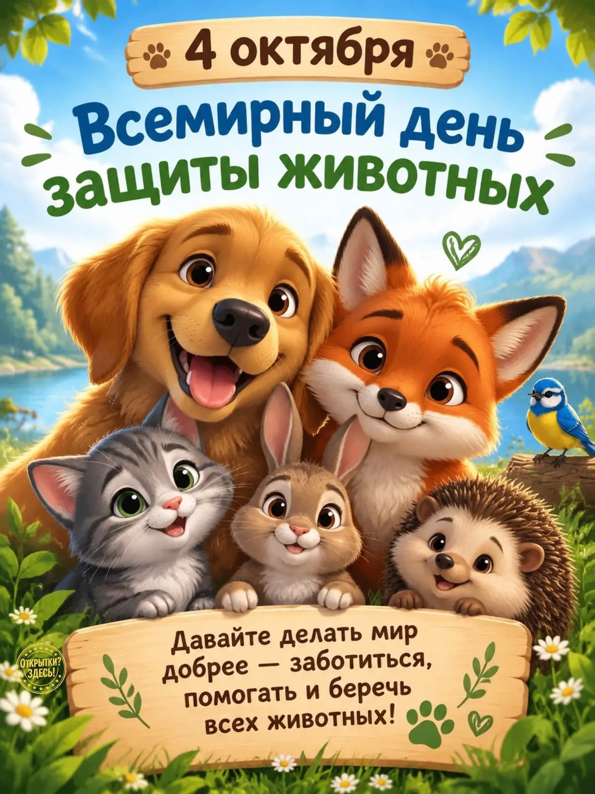 ✨Волшебные открытки!