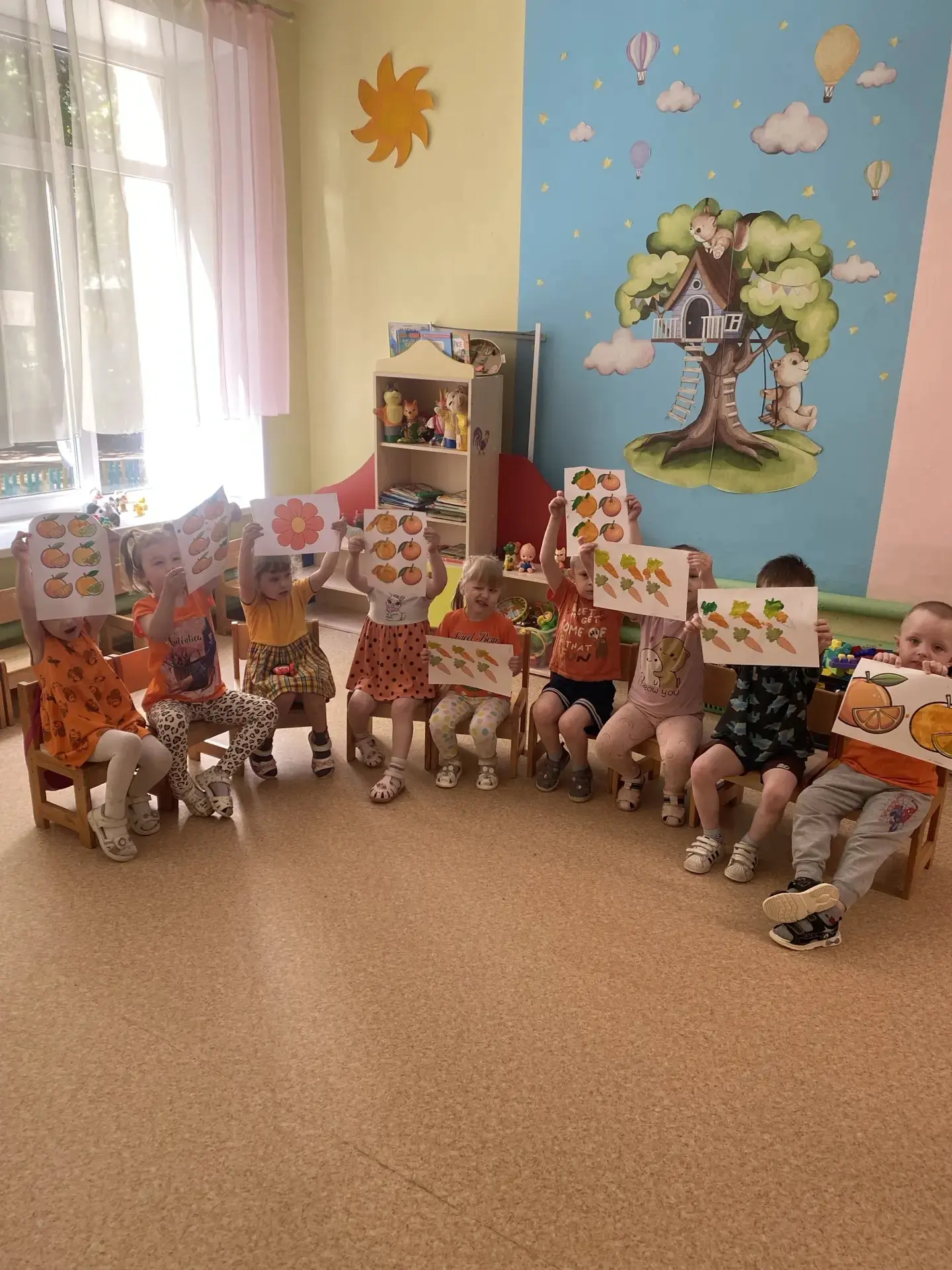 🎨 День оранжевого цвета в нашем саду! 🧡