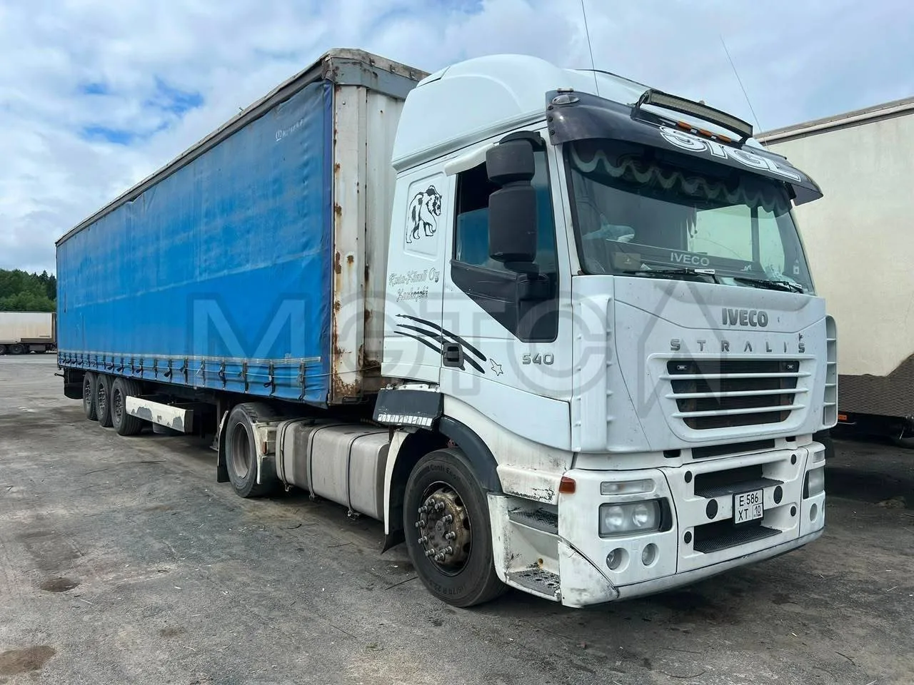 Тягач Iveco Stralis SM1V4832A; VIN: WJMM1VUJ00C137402; 2004 г.в.; гос.номер: Е586ХТ10