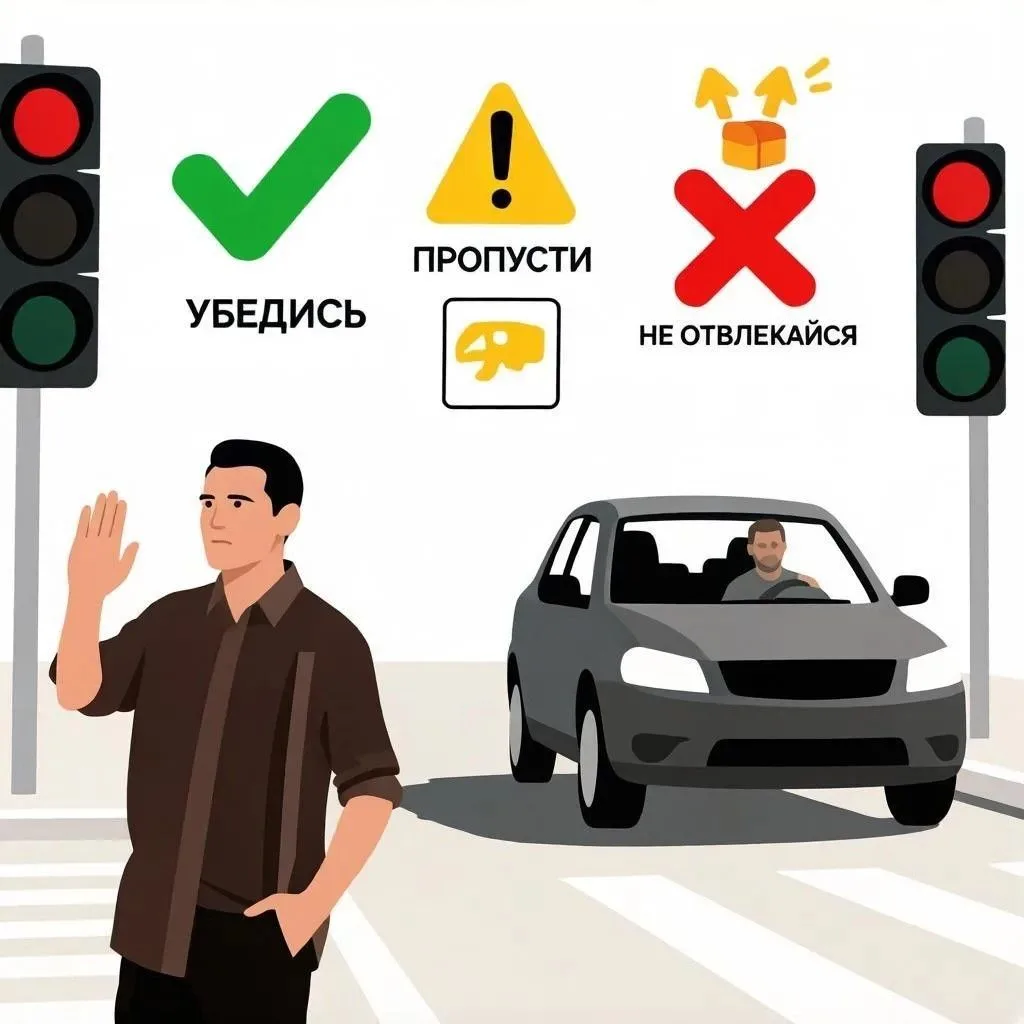 Три главных правила на дороге для всех участников движения❗️