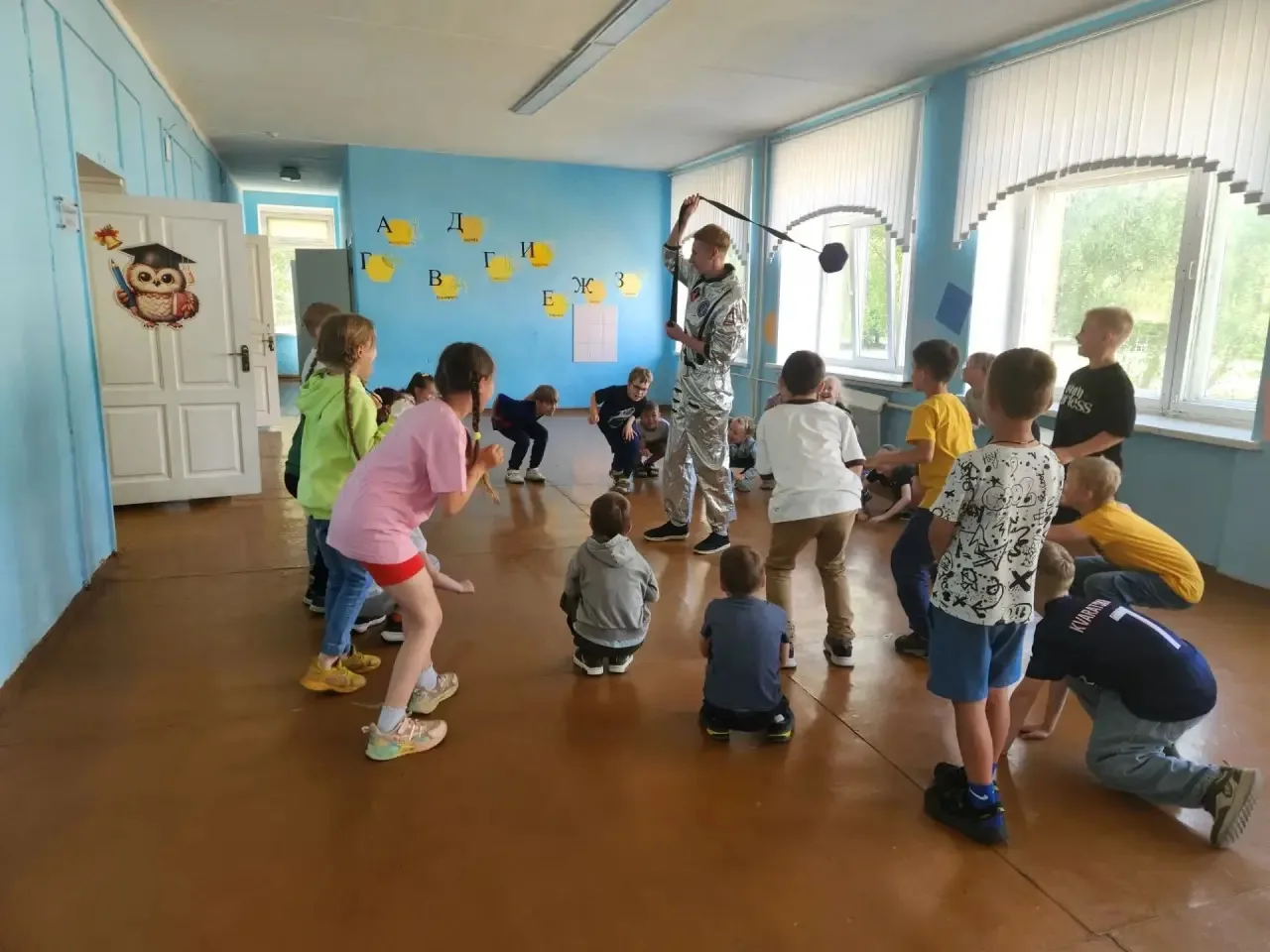 Сегодня наш лагерь «Дружба народов» #Школа11Кострома превратился в настоящий космический корабль. Ре