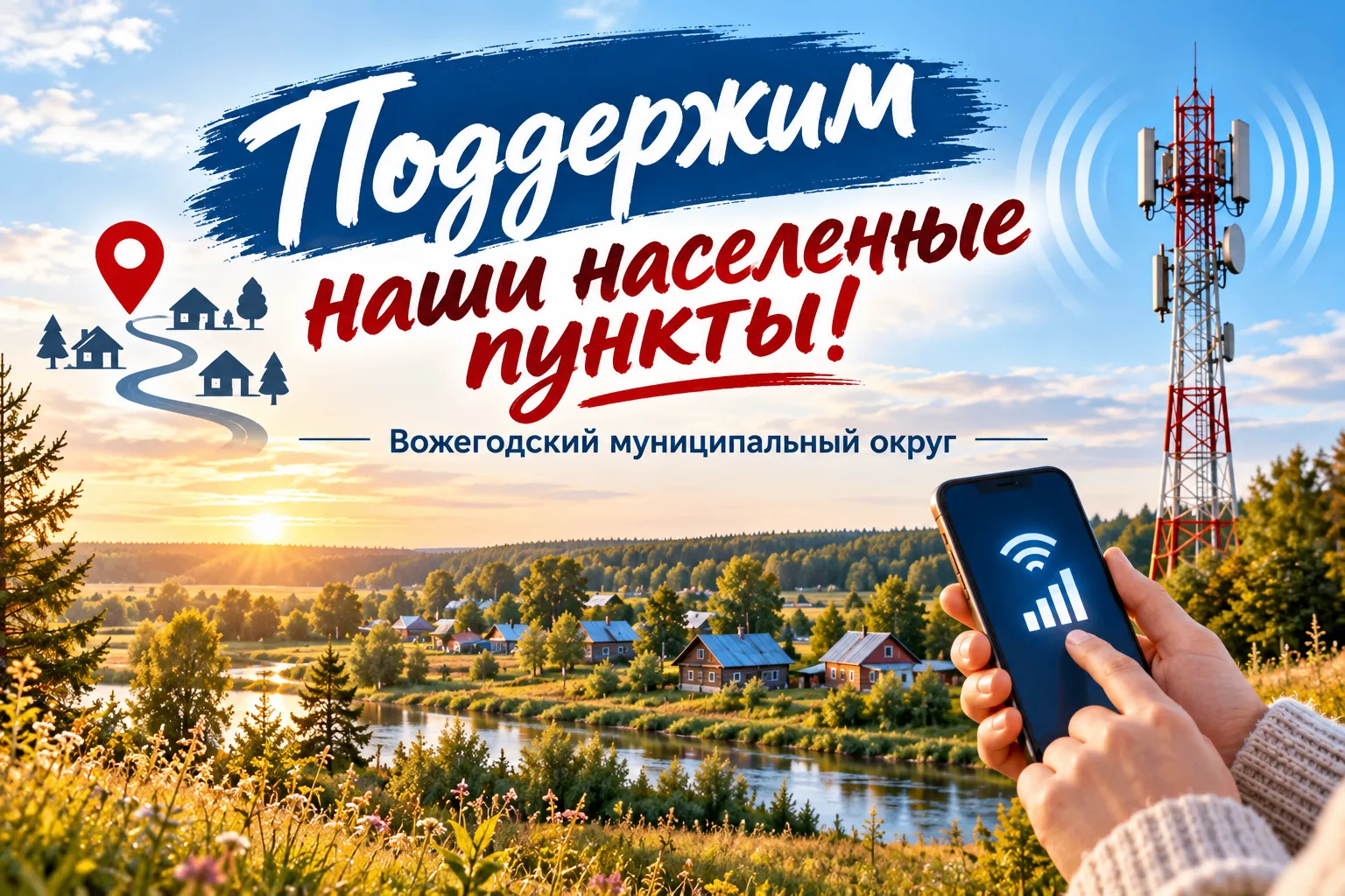 Поддержим наши населенные пункты!
